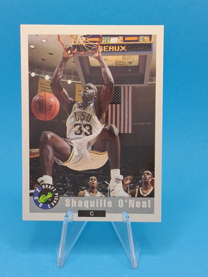 1992 Classic Draft Picks #1 Shaqille O'Neal RC