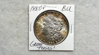 1885 P Morgan Dollar BRILLIANT UNCIRCULATED NEAR GEM AWESOME TONING $1 Coin!