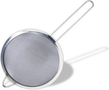 Fackelmann Initial Stainless Steel Sieve Fine Mesh Food Kitchen Strainer 15.5cm