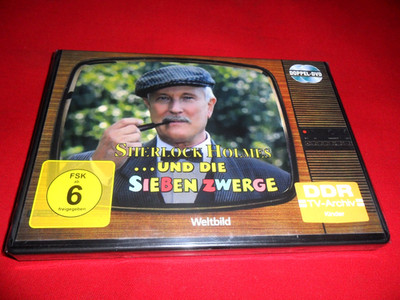 2 DvD -DDR TV Archiv - Sherlock Holmes und die Sieben Zwerge  ( Zustand - Neu )