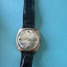 Timex Electric Mens Vintage Analog Watch Silv...