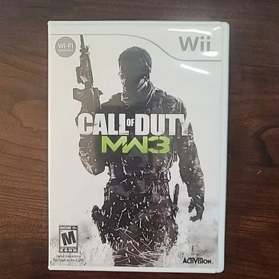 Call of Duty MW3 for Nintendo Wii Modern Warfare 3 Box Manual Game Tested