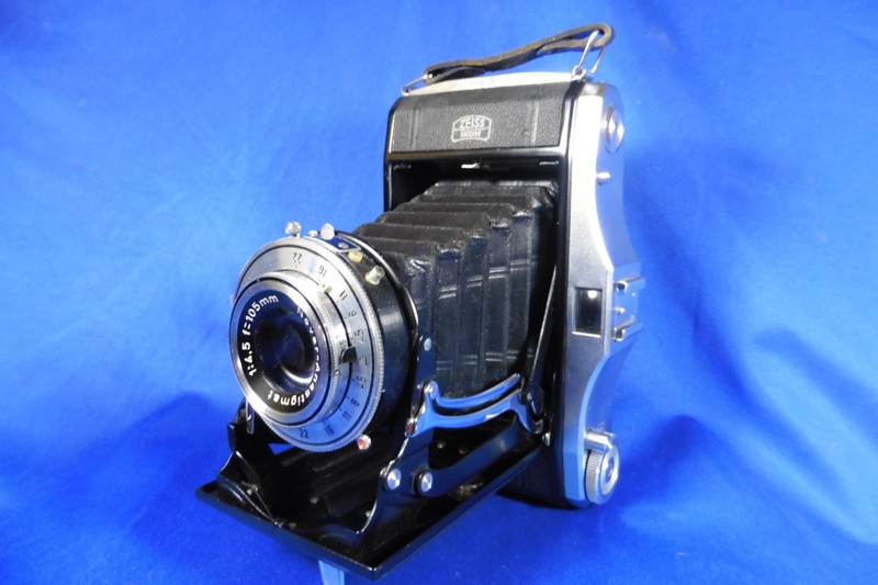 Zeiss Ikon Nettar 517/2 Folding Camera Novar Anastigmat 105mm 1:4.5 tested