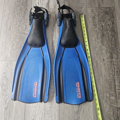Mares Plana Avanti Swim Fins, Flippers,  Size Small Blue