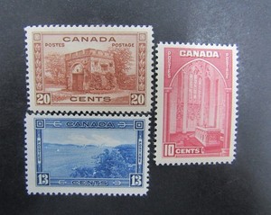nystamps Canada Stamp # 241-243 Mint OG NH/H           L10x680