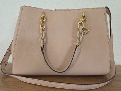Michael Kors Handtasche Modell Cynthia soft-pink Saffiano-Leder
