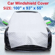 Car Thick Windshield Cover Protector Winter Snow Ice Rain Frost Guard Sun Shade