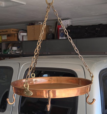 VTG Solid Copper Ceiling Mount Hanging Pot/Pa...