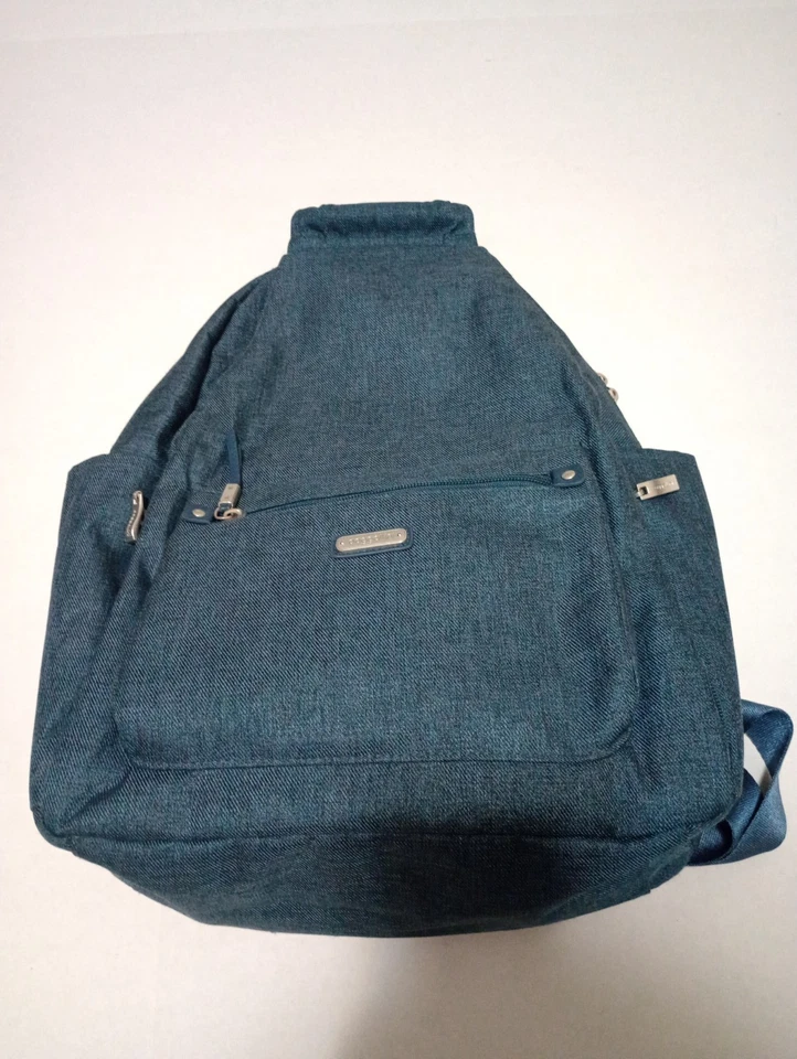 Baggallini 全天背包帆布钢蓝状况非常好 — 第 3/4 张图片