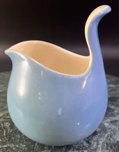 RED WING 1940s EVA ZEISEL Town & Country Creamer DUSK BLUE