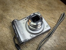 Canon PowerShot A520 4.0MP Digital Camera - Silver TESTED Working READ