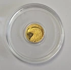 Monarch Eagle American Flag 1/100 Ounce .9999 Gold Coin