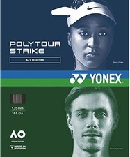 Yonex YONEX Tennis Strings Poly Tour Strike 120 1.20mm PTGST120 Iron GrayNEW
