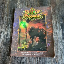 Rite of Passage The Introductory Story Sourcebook Werewolf the Apocalypse WW3002