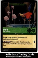 Disney Lorcana Shimmering Skies Iago #79/204 Rare Foil
