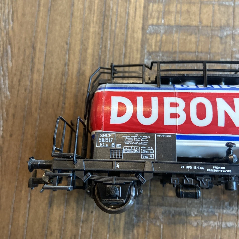 Roco HO 4337F Tank Car Dubonnet With Box - Made In Austria - Image 3 of 4