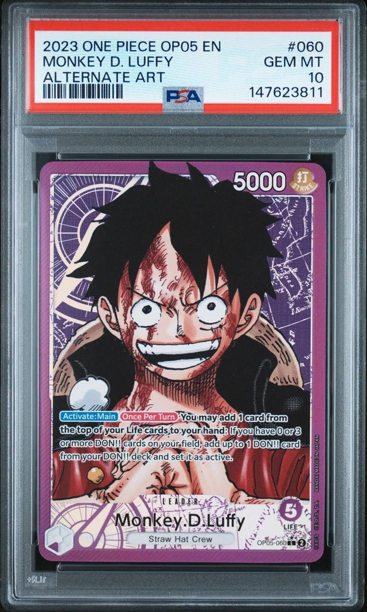Monkey.D.Luffy (060) (Alternate Art) OP05-060 Awakening of the New