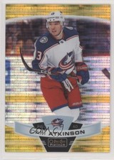 2019-20 O-Pee-Chee Platinum Seismic Gold 11/50 Cam Atkinson #140 05iv