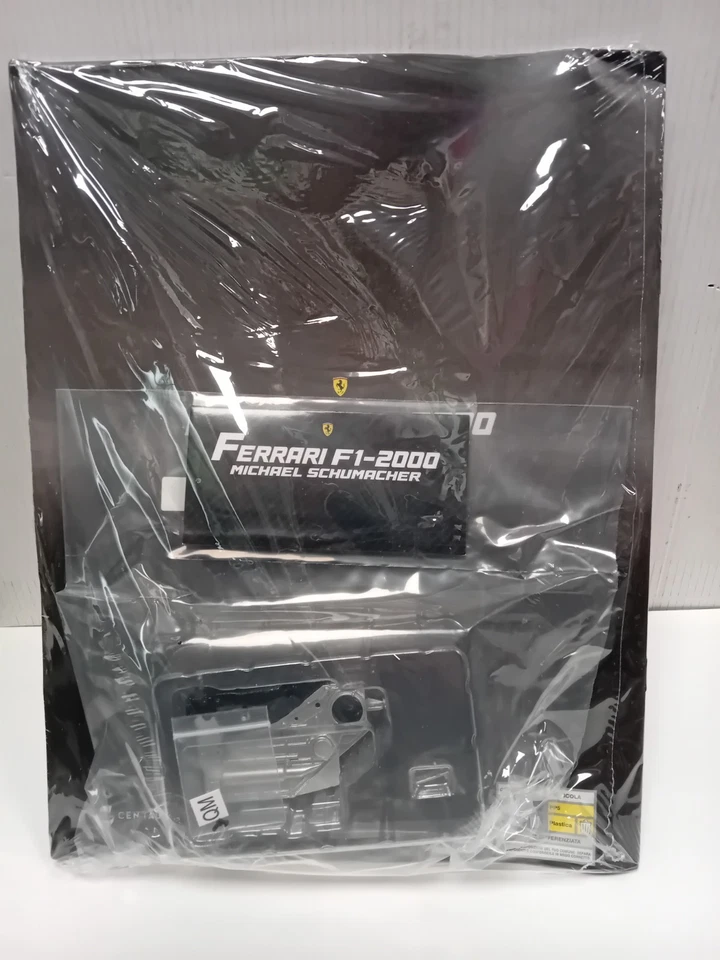 FERRARI F1-2000 MICHAEL SCHUMACHER IN METALLO N.37 SCALA 1:8 COSTR.LA MONOPOSTO - Immagine 2 di 2