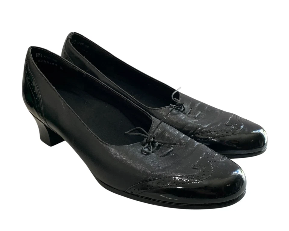 Munro Academia Minimalist Tallie Tassel Leather Wingtip Loafer 10M Made In USA - Image 2 of 4