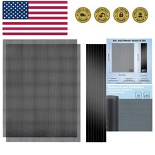 400x300mm DIY PC Case Dust Mesh Filter, 2Pack PVC Dustproof Mesh Filter Cover...