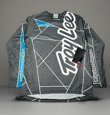 #ad Troy Lee Designs Sprint Jersey Men M Wicking QuickDry Long Sleeve Breathable NWT $33.20