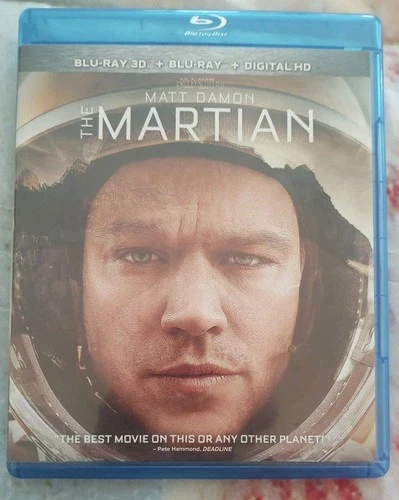 The Martian, (Blu-ray, 2015)  Matt Damon