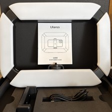 Ulanzi U200 Rechargable Smartphone Camera LED Ring Video Light Rig 2500K-8500K