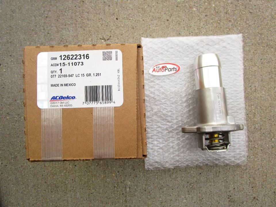 09 - 10 HUMMER H3T 3.7L MOTOR REFRIGERANTE TERMOSTATO CON CARCASA OEM NUEVO Foto 2 de 4