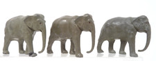 BRITAINS #952 LEAD ZOO YOUNG INDIAN ELEPHANTS LOT D
