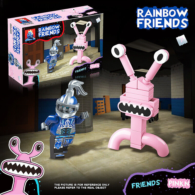 Compre Blocks Building Collection Figure Friends Gift Rainbow Toy Roblox  Model Kid Xmas barato — frete grátis, avaliações reais com fotos — Joom