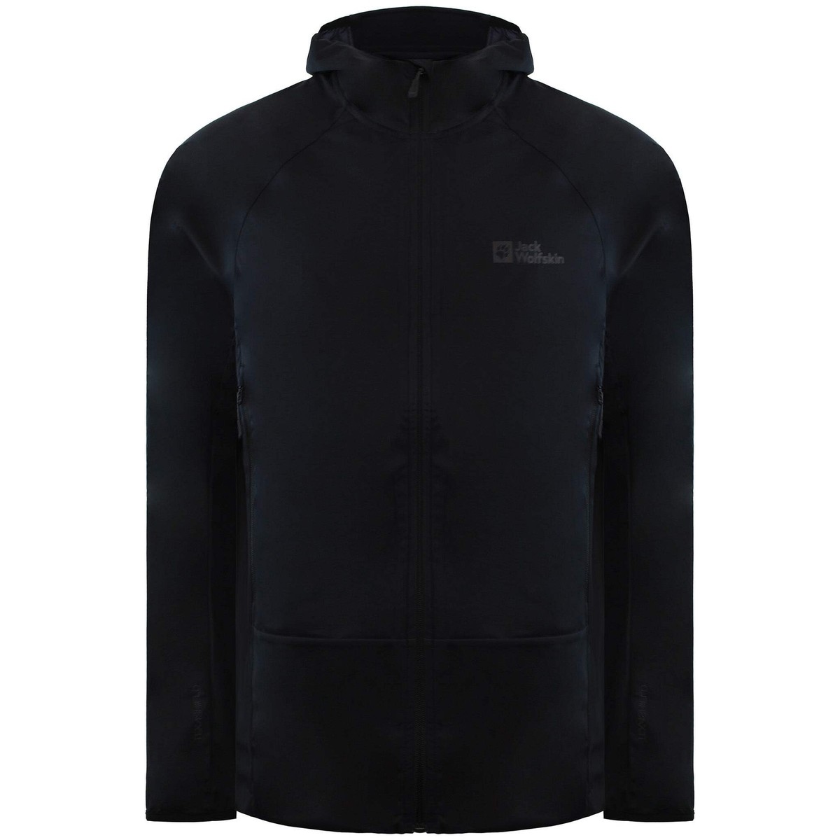 Jack Wolfskin Long Sleeve Mens Black Eagle Peak II Softshell