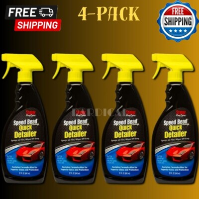 Stoner Car Care 92354, Speed Bead Quick Detailer Car Cleaner Wax, 4-Pack, 22 Oz