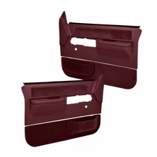 Coverlay 18-36N-MR For 88-94 Chevy GMC 4 Door Pickup Maroon Door Panels