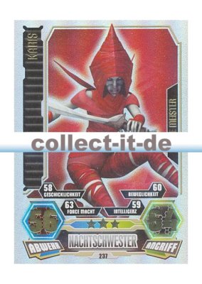 Force Attax Serie 3 237 - KARIS - Nachtschwester - Force Meister