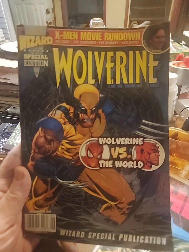 Lot Of 3 Vintage Wizard Comic Magazines