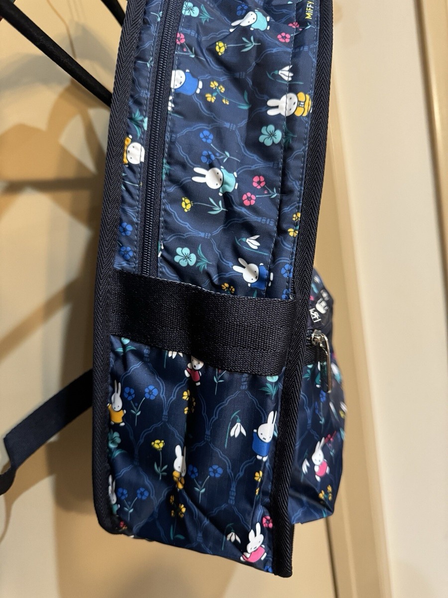 NWT Lesportsac Miffy Dick Bruna Garden Floral Backpack | eBay