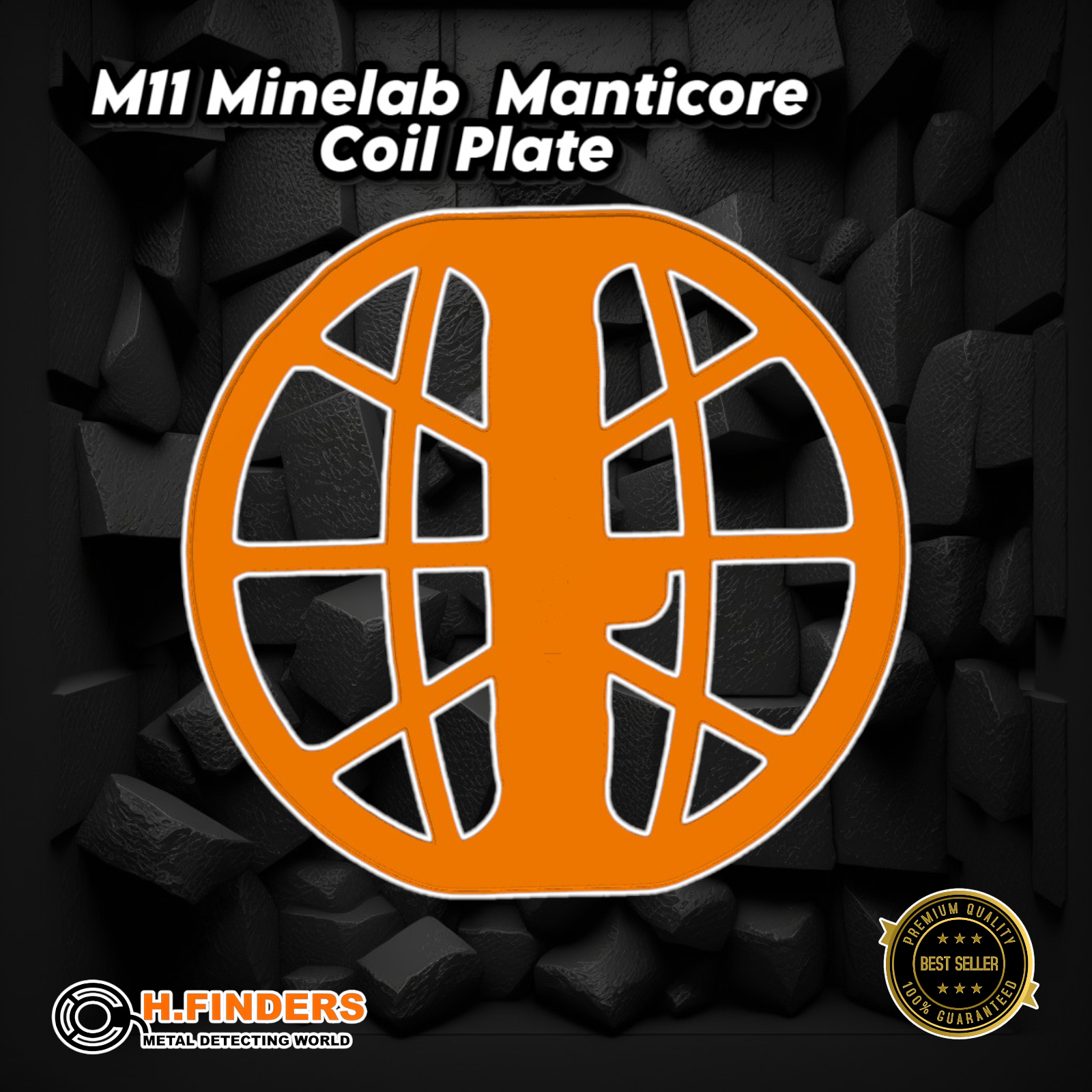 Minelab Manticore M11 Coil Cover Orange
