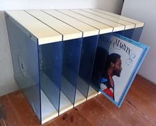 Height and Guille 1970s Vinyl Record Holder LP Rack Storage Artifact Designs