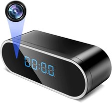 Telecamera Orologio Digitale Sorveglianza Sicurezza Sensore Movimento HD 1080P