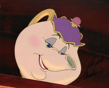ANGELA LANSBURY SIGNED AUTOGRAPH 8X10 PHOTO MRS POTTS BEAUTY AND THE BEAST RARE!