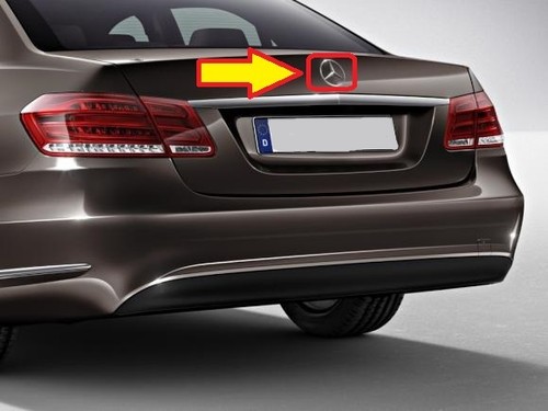 Nuovo Originale Mercedes Benz MB Classe E W212 Posteriore Tronco Cofano Stella - Foto 3 di 4