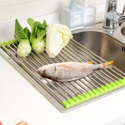 Scolapiatti Per Frittura In Acciaio Inox - Filtro Per Olio Con Manici, Adatto Per Patatine, Pollo, Verdure