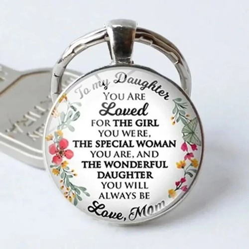 Dad To Daughter Believe In Yourself Keychain - Foto 5