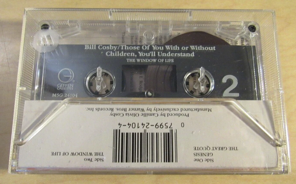 Bill Cosby Cassette "Those of you With or Without Children you'll Understand" 86 Foto 4 de 4