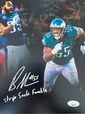 Brandon Graham Philadelphia Eagles Signed 8x10 Super Bowl photo - JSA COA
