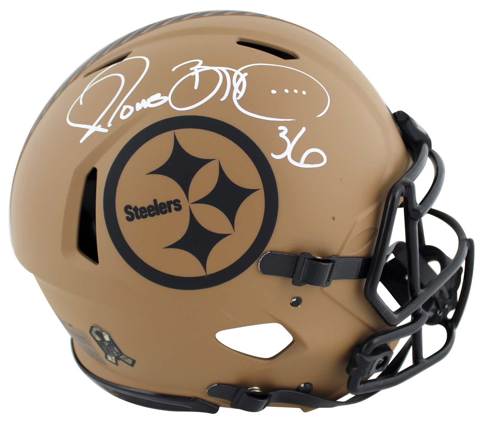 Jerome Bettis Autographed Signed Steelers Sts Ii Full Size Speed Proline Helmet Beckett Witness 
