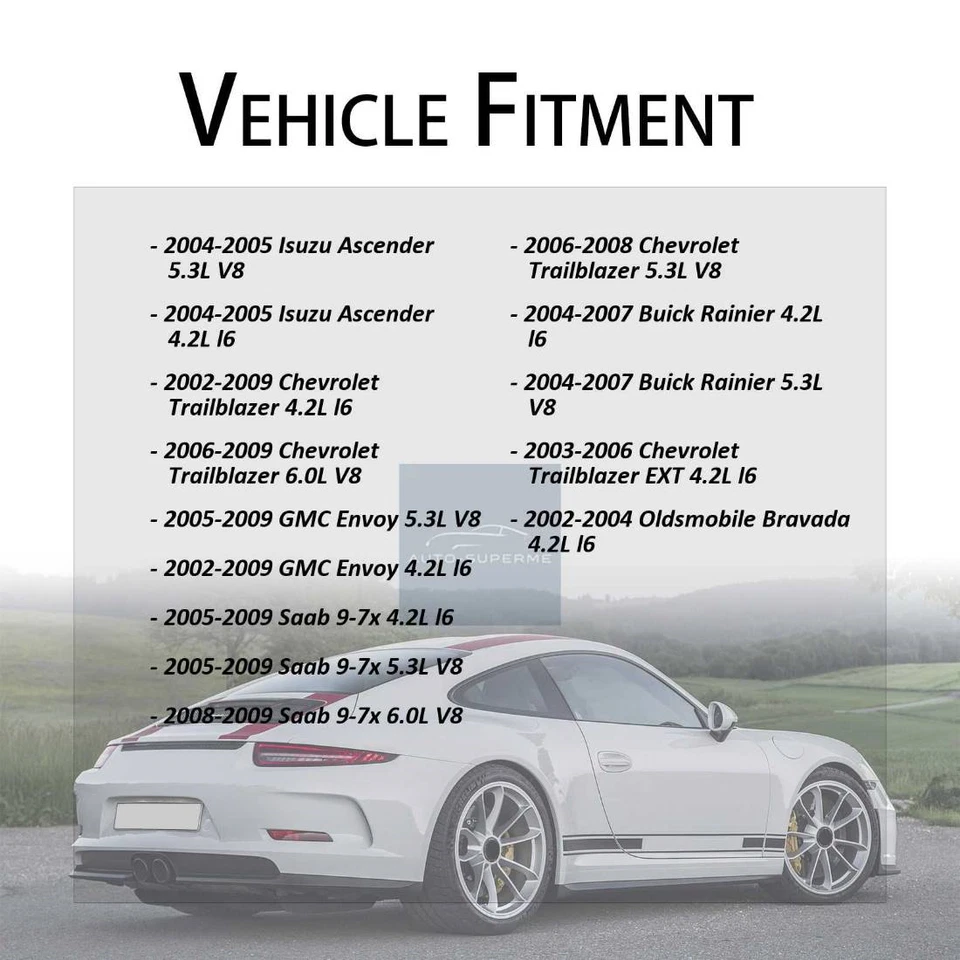 Juego de 2 cables de freno de estacionamiento traseros Dorman para GMC Envoy 2005-2009 5,3 L Foto 2 de 4