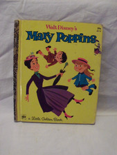 1964 Walt Disney MARY POPPINS Little Golden Book - Lot #133