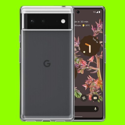 Natural Tactility Clear Skin Shell Protective Case fit Google Pixel 6 SmartPhone